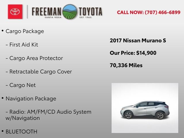 2017 Nissan Murano 2017.5 AWD S