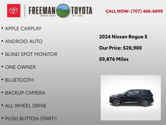 2024 Nissan Rogue AWD S