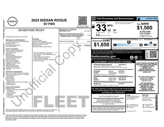 2024 Nissan Rogue FWD SV