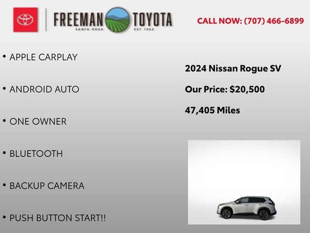 2024 Nissan Rogue FWD SV