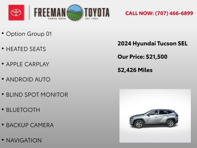 2024 Hyundai Tucson SEL FWD *Ltd Avail*