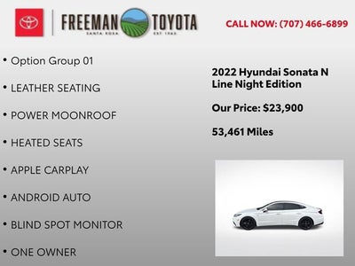 2022 Hyundai Sonata N Line Night Edition 2.5T *Ltd Avail*