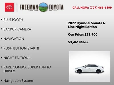 2022 Hyundai Sonata N Line Night Edition 2.5T *Ltd Avail*