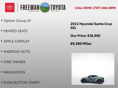 2022 Hyundai Santa Cruz SEL FWD