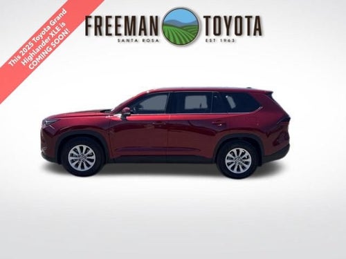 2025 Toyota Grand Highlander XLE FWD