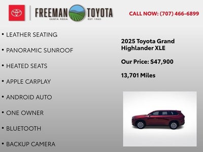 2025 Toyota Grand Highlander XLE FWD