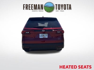 2025 Toyota Grand Highlander XLE FWD