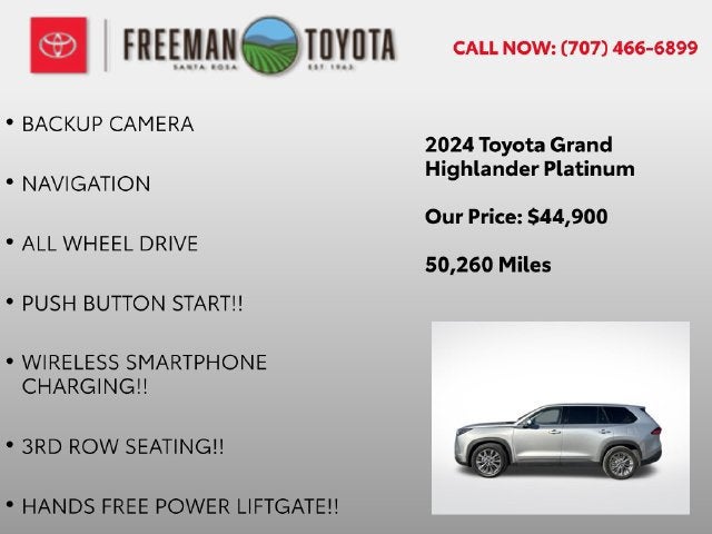 2024 Toyota Grand Highlander XLE AWD