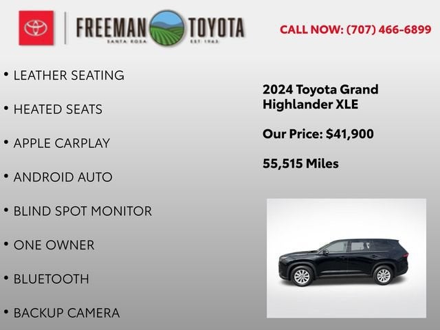 2024 Toyota Grand Highlander XLE AWD