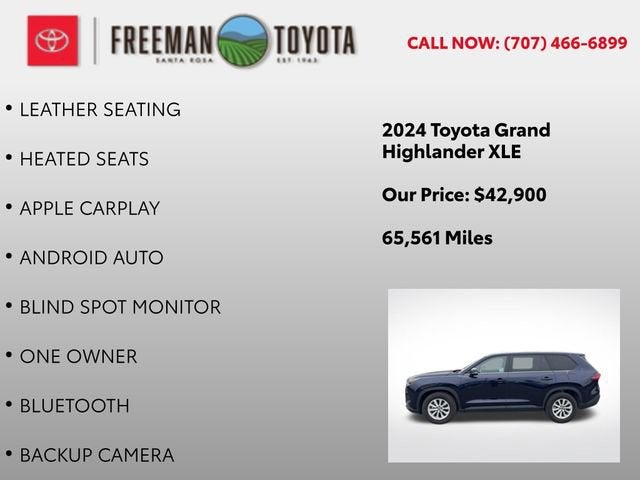 2024 Toyota Grand Highlander XLE AWD