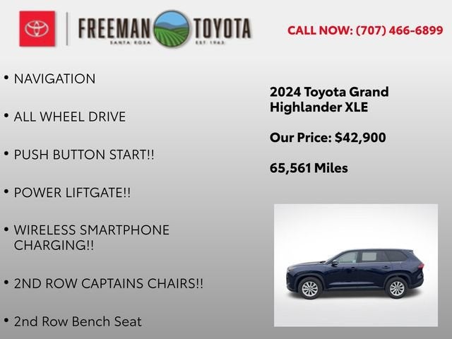 2024 Toyota Grand Highlander XLE AWD
