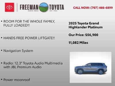 2025 Toyota Grand Highlander XLE AWD