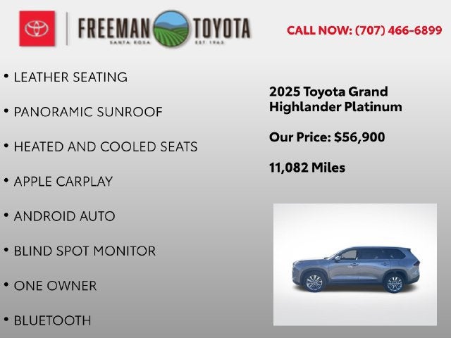 2025 Toyota Grand Highlander XLE AWD