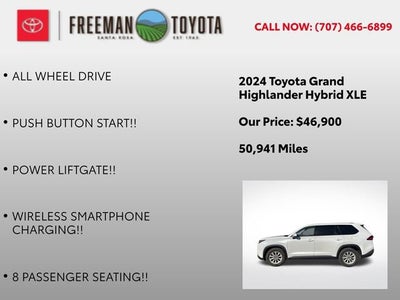 2024 Toyota Grand Highlander Hybrid XLE AWD