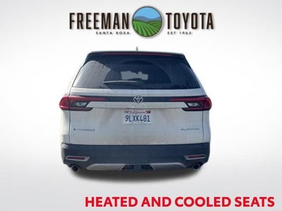 2024 Toyota Grand Highlander Hybrid MAX Platinum AWD