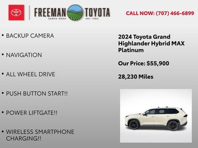 2024 Toyota Grand Highlander Hybrid MAX Platinum AWD