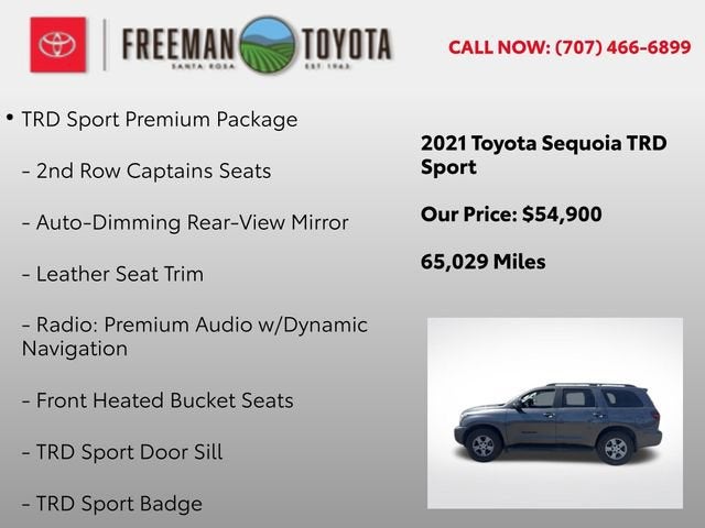 2021 Toyota Sequoia TRD Sport 4WD