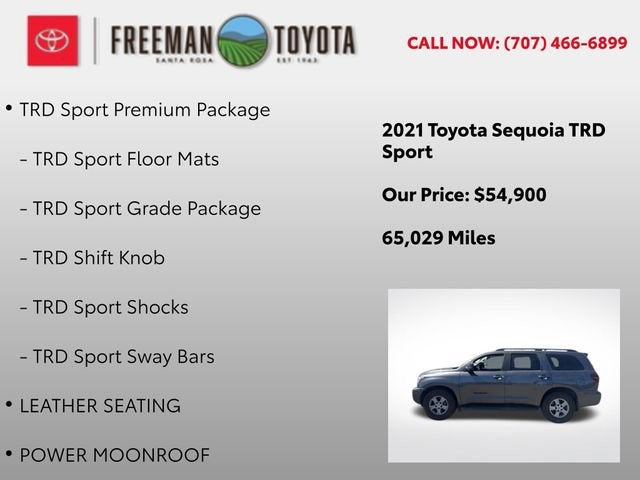 2021 Toyota Sequoia TRD Sport 4WD