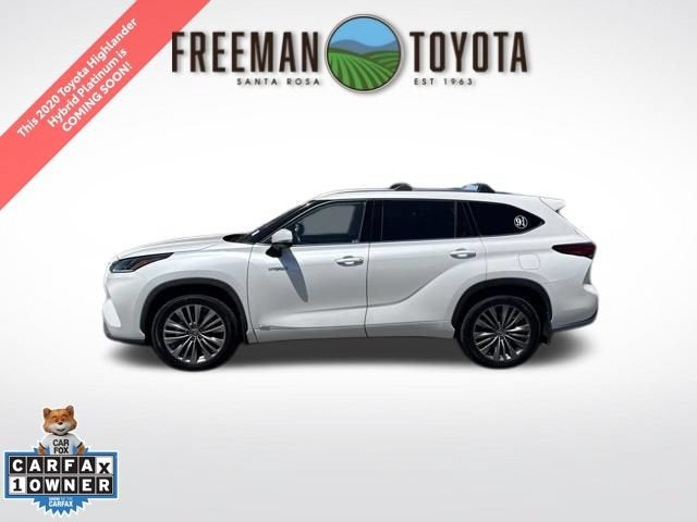 2020 Toyota Highlander Hybrid Platinum AWD