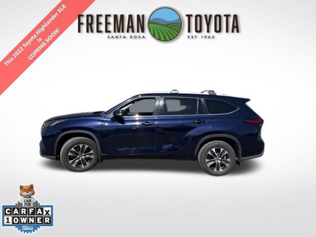 2022 Toyota Highlander XLE AWD