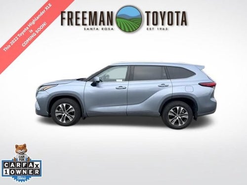 2022 Toyota Highlander XLE AWD