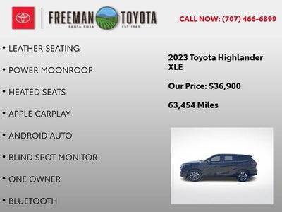 2023 Toyota Highlander XLE AWD