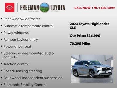 2023 Toyota Highlander L AWD
