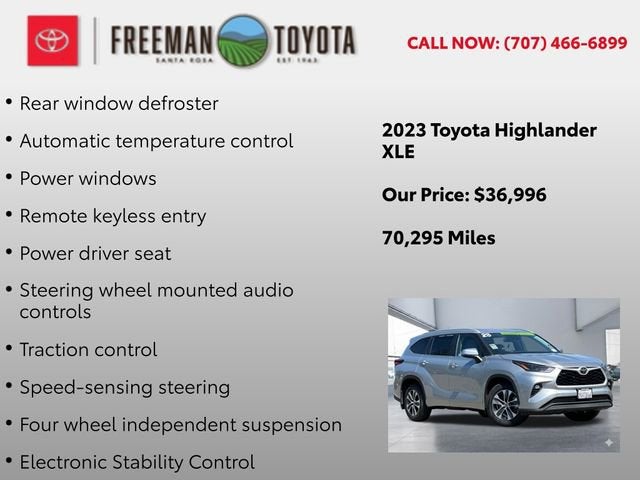 2023 Toyota Highlander L AWD