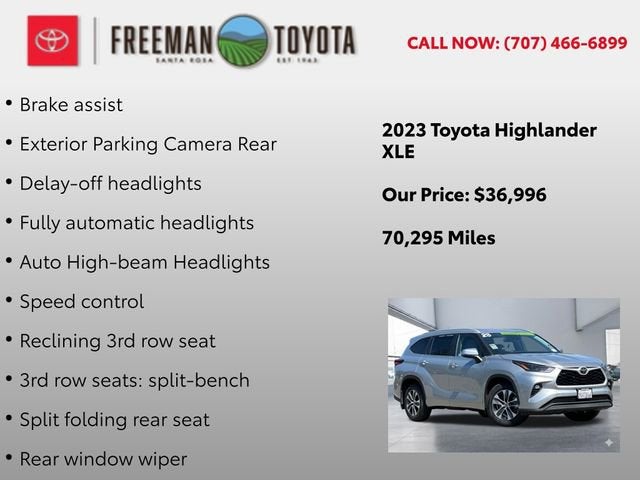 2023 Toyota Highlander L AWD