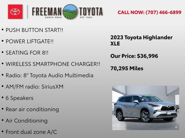 2023 Toyota Highlander L AWD
