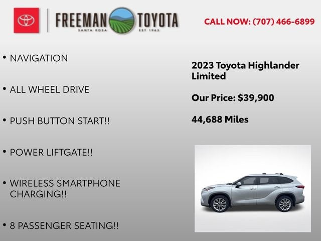 2023 Toyota Highlander L AWD