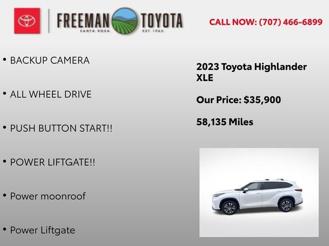 2023 Toyota Highlander L AWD