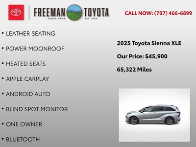 2025 Toyota Sienna XLE FWD 8-Passenger