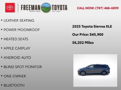 2025 Toyota Sienna XLE FWD 8-Passenger