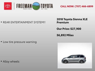2018 Toyota Sienna XLE Auto Access Seat FWD 7-Passenger