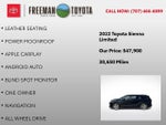 2022 Toyota Sienna Limited AWD 7-Passenger
