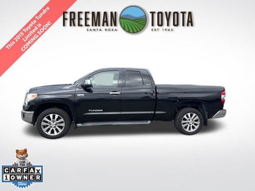 2015 Toyota Tundra Double Cab 5.7L V8 6-Spd AT LTD