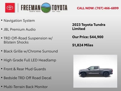 2023 Toyota Tundra Limited Double Cab 6.5' Bed