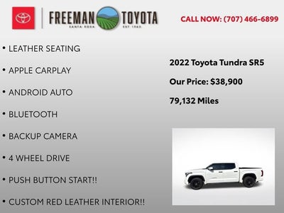 2022 Toyota Tundra SR5 CrewMax 5.5' Bed