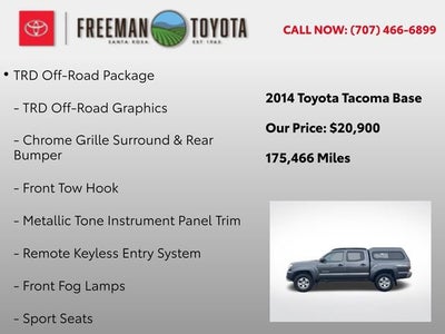 2014 Toyota Tacoma 4WD Double Cab V6 AT