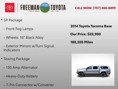 2014 Toyota Tacoma 4WD Double Cab V6 MT