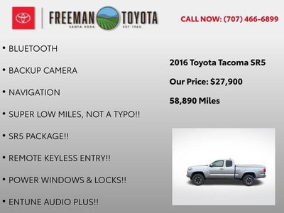 2016 Toyota Tacoma 2WD Access Cab V6 AT SR5
