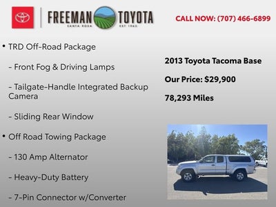 2013 Toyota Tacoma 4WD Access Cab V6 AT