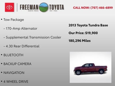 2013 Toyota Tundra Double Cab 5.7L V8 6-Spd AT