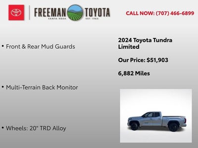 2024 Toyota Tundra Limited Double Cab 6.5' Bed