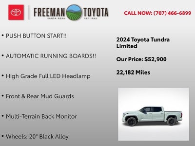 2024 Toyota Tundra Limited CrewMax 5.5' Bed