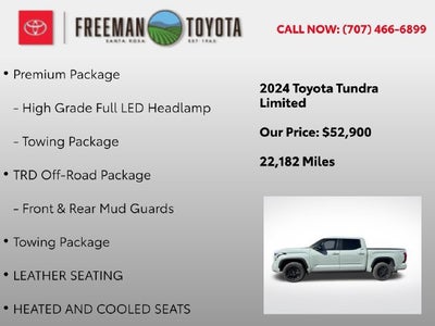2024 Toyota Tundra Limited CrewMax 5.5' Bed