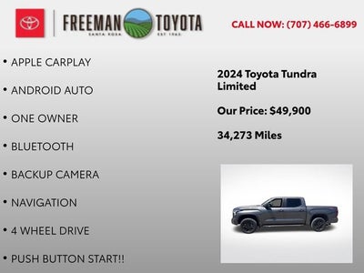 2024 Toyota Tundra Limited CrewMax 5.5' Bed