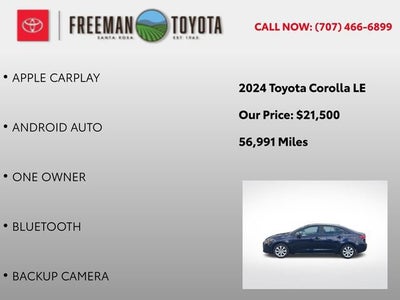 2024 Toyota Corolla LE CVT