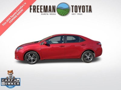 2016 Toyota Corolla Base